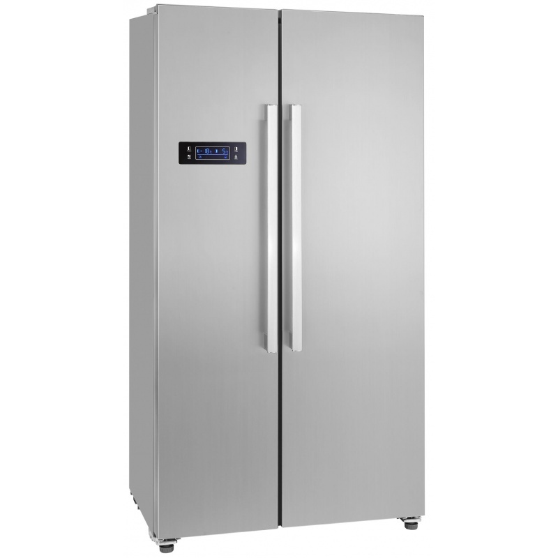 Side by Side Exquisit SBS130-4A, Clasa A+, 429L, No Frost, inox