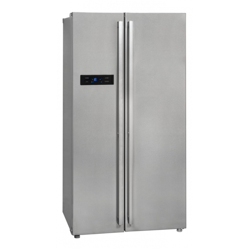 Side by Side Exquisit SBS530-3A, Clasa A++, 527L, No Frost, inox