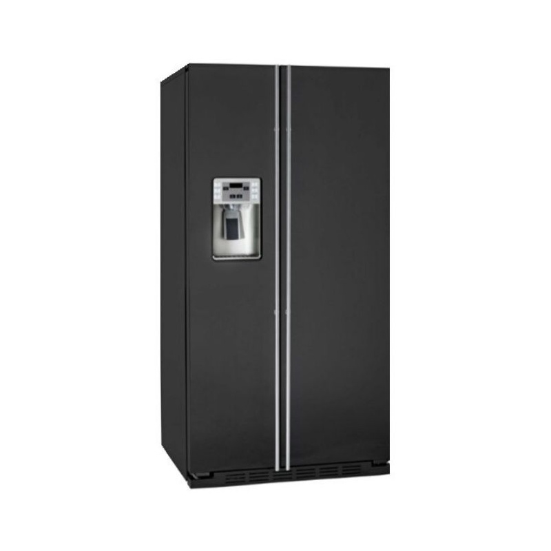 Side by side IOMABE Luxury K Series ORE24CGF8BM, clasa A+, 572 l, No Frost, Negru mat