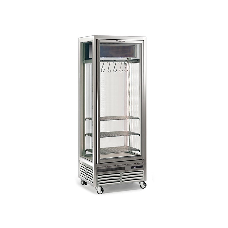 Vitrina frigorifica Tecfrigo MEAT 301, pentru specialitati din carne, capacitate 400 l, temperatura +1/+6 ºC, argintiu