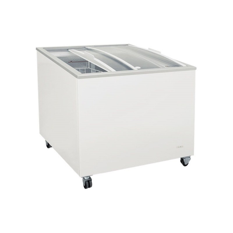 Congelator orizontal Klimaitalia FR 500 PAC / PAF, capacitate 414 l, temperatura -13 / -23°C, alb