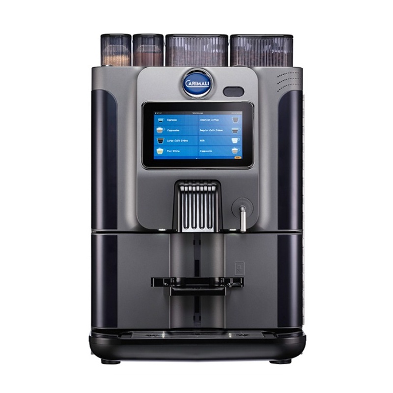 Automat de cafea Carimali BlueDot Plus.3 display 7K 2 rasnite rezervor apa gri mat