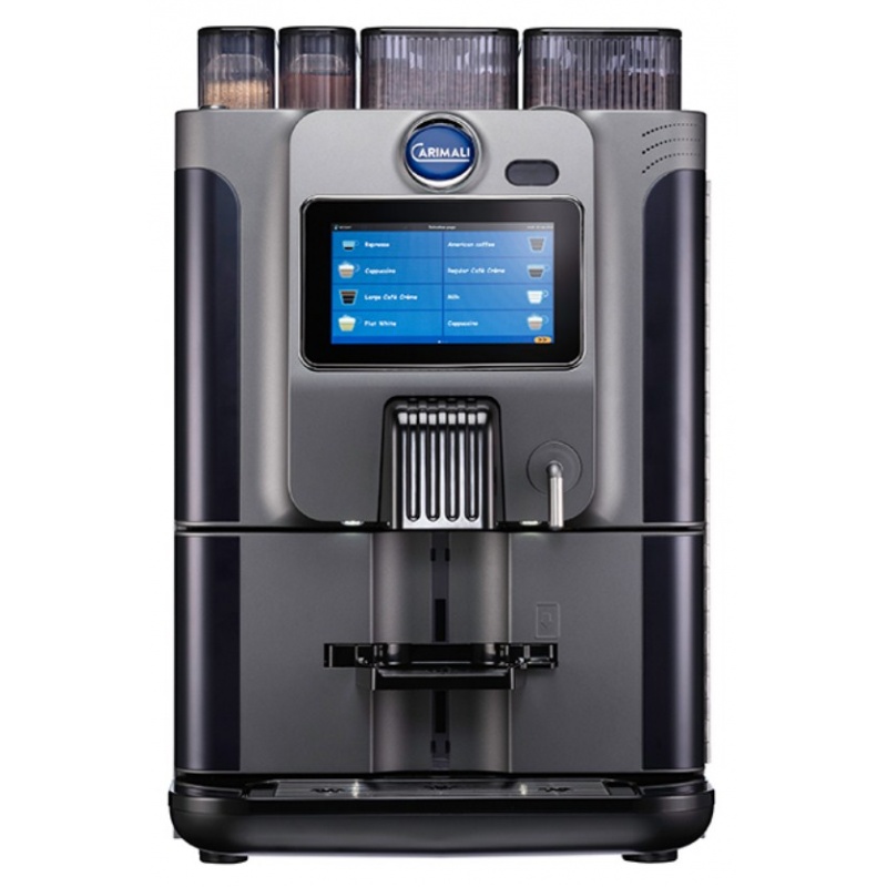 Automat de cafea Carimali BlueDot Power.1 display 7K 2 rasnite rezervor apa gri mat