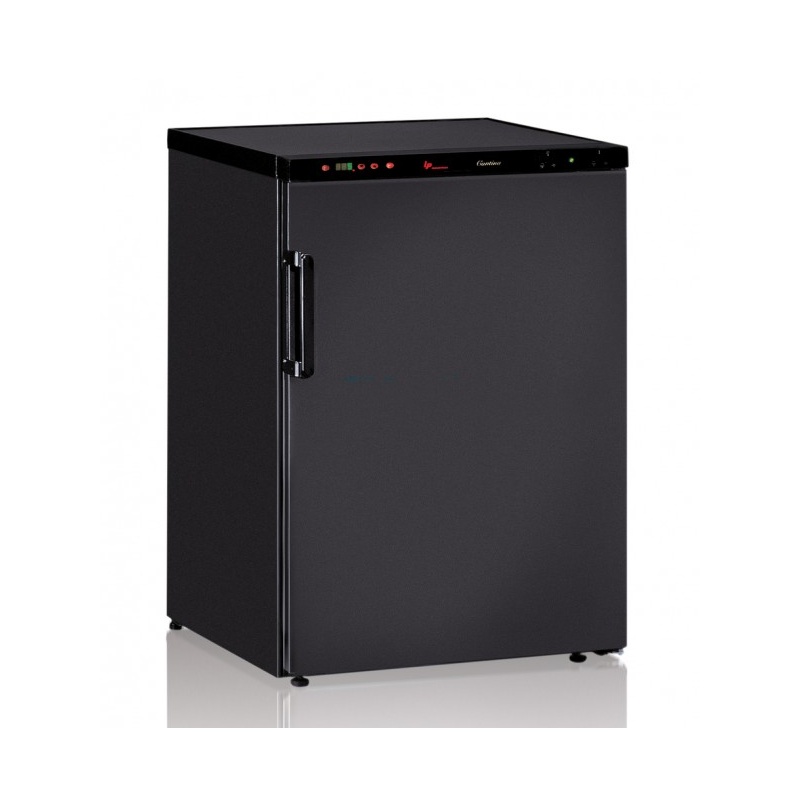 Mini frigider vinuri Ipindustrie CK150CF capacitate sticle 55, temperatura +4/+18°C, negru