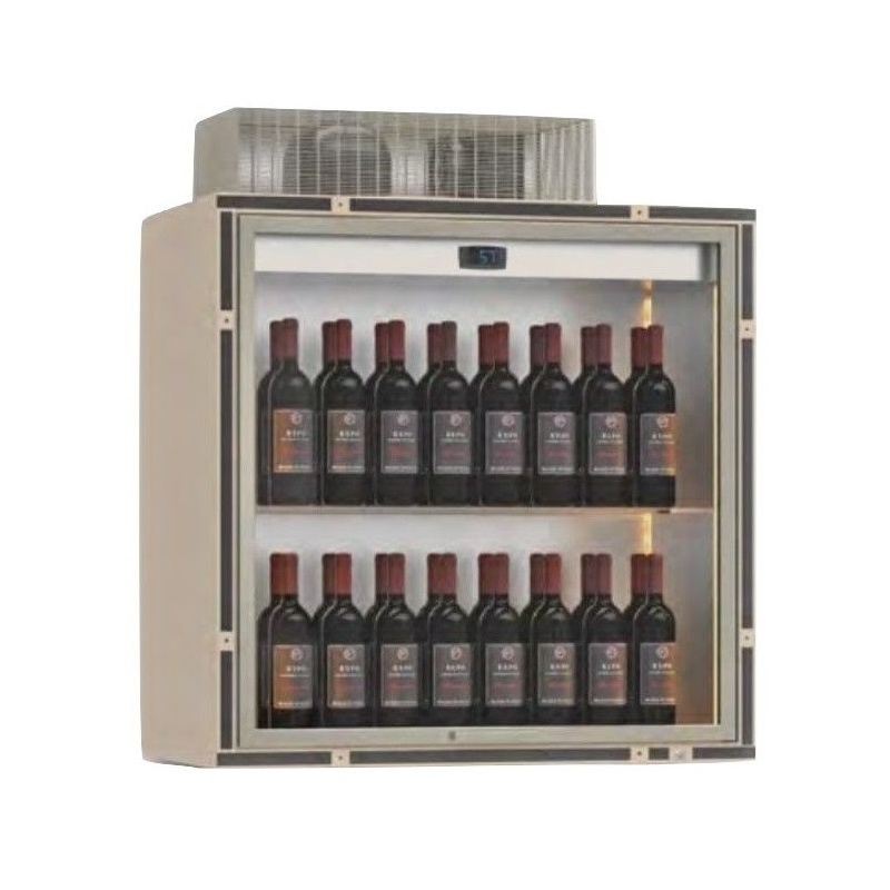 Modul frigorific incastrabil Ip Industrie Parete PM-VBR13, pentru vinuri, capacitate sticle 80, temperatura +14°C° / +16°C