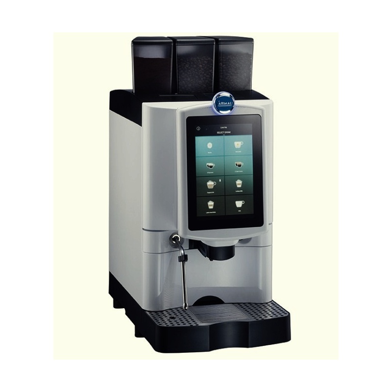 Automat de cafea Carimali Armonia Ultra LM.10 display 10k ecran tactil 1 rasnita racord apa direct la retea gri mat