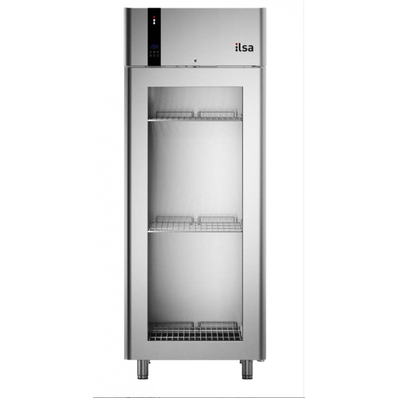 Vitrina frigorifica profesionala ILsa Evolve AEF7V2500, capacitate 700 L, temperatura -0+10°C, inox