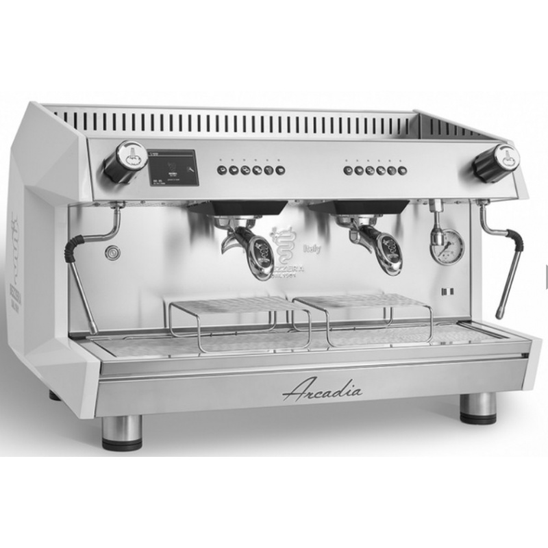 Espressor de Cafea Profesional Bezzera Arcadia PID 2 grupuri alb