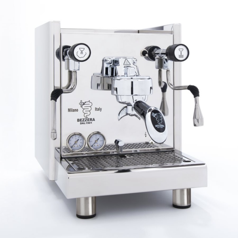 Espressor de Cafea Semi-Profesional Bezzera BZ16 PM R racord direct la apă otel inoxidabil