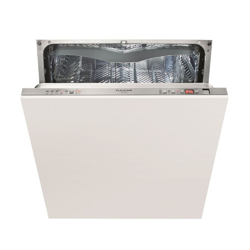 Masina de spalat vase incorporabila Fulgor Milano FDW 8293, 230 kWh/an, 5 setari de temperatura, alb