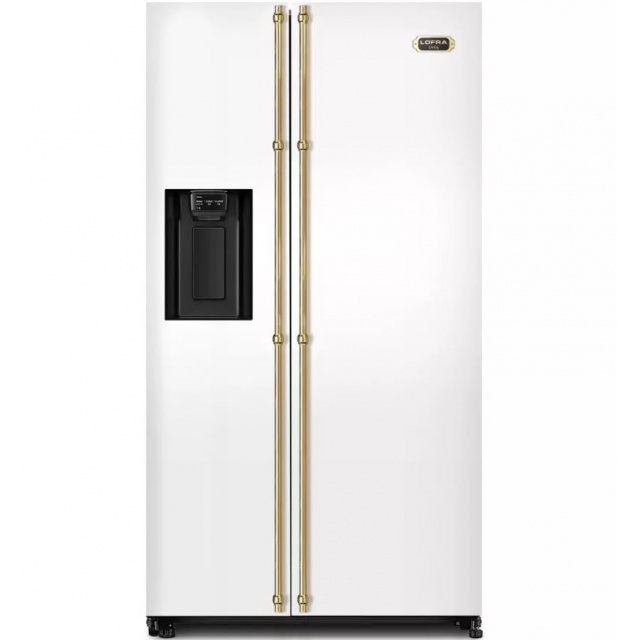 Side by Side Lofra GFRNM619/O, 619 l, Clasa A+, No Frost, H 180 cm, Negru