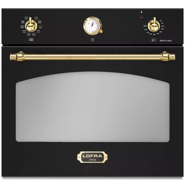 Aragaz Lofra RBI66MFT/CI, 60x60 cm, gaz, 4 arzatoare, grill, aprindere electronica, timer, crem