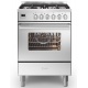 Aragaz Lofra RBI66MFT/CI, 60x60 cm, gaz, 4 arzatoare, grill, aprindere electronica, timer, crem