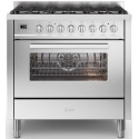 Aragaz Lofra RBI66MFT/CI, 60x60 cm, gaz, 4 arzatoare, grill, aprindere electronica, timer, crem