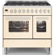 Aragaz Lofra RBI66MFT/CI, 60x60 cm, gaz, 4 arzatoare, grill, aprindere electronica, timer, crem Aragaz Lofra RBI66MFT/CI, 60x60 cm, gaz, 4 arzatoare, grill, aprindere electronica, timer, crem