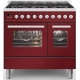 Aragaz Lofra RBI66MFT/CI, 60x60 cm, gaz, 4 arzatoare, grill, aprindere electronica, timer, crem