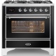 Aragaz Lofra RBI66MFT/CI, 60x60 cm, gaz, 4 arzatoare, grill, aprindere electronica, timer, crem