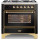 Aragaz Lofra RBI66MFT/CI, 60x60 cm, gaz, 4 arzatoare, grill, aprindere electronica, timer, crem