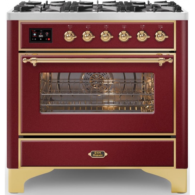 Aragaz Lofra RBI66MFT/CI, 60x60 cm, gaz, 4 arzatoare, grill, aprindere electronica, timer, crem