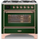 Aragaz Lofra RBI66MFT/CI, 60x60 cm, gaz, 4 arzatoare, grill, aprindere electronica, timer, crem