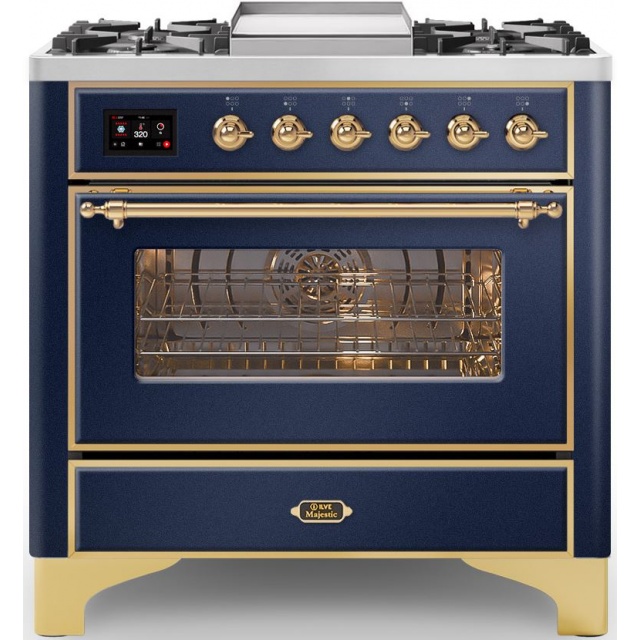Aragaz Lofra RBI66MFT/CI, 60x60 cm, gaz, 4 arzatoare, grill, aprindere electronica, timer, crem