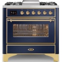 Aragaz Lofra RBI66MFT/CI, 60x60 cm, gaz, 4 arzatoare, grill, aprindere electronica, timer, crem