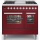 Aragaz Lofra RBI66MFT/CI, 60x60 cm, gaz, 4 arzatoare, grill, aprindere electronica, timer, crem