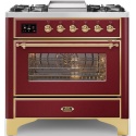 Aragaz Lofra RBI66MFT/CI, 60x60 cm, gaz, 4 arzatoare, grill, aprindere electronica, timer, crem