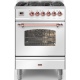 Aragaz Lofra RBI66MFT/CI, 60x60 cm, gaz, 4 arzatoare, grill, aprindere electronica, timer, crem
