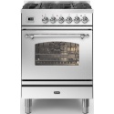 Aragaz Lofra RBI66MFT/CI, 60x60 cm, gaz, 4 arzatoare, grill, aprindere electronica, timer, crem