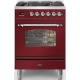 Aragaz Lofra RBI66MFT/CI, 60x60 cm, gaz, 4 arzatoare, grill, aprindere electronica, timer, crem