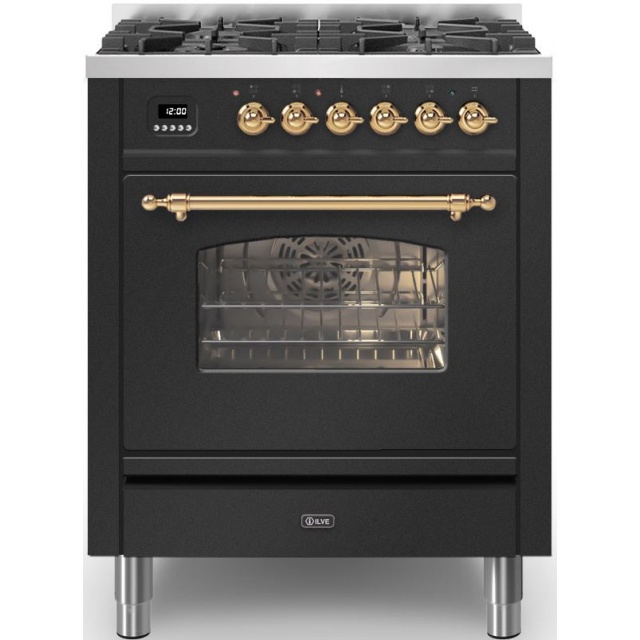 Aragaz Lofra RBI66MFT/CI, 60x60 cm, gaz, 4 arzatoare, grill, aprindere electronica, timer, crem