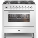 Aragaz Lofra RBI66MFT/CI, 60x60 cm, gaz, 4 arzatoare, grill, aprindere electronica, timer, crem