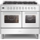 Aragaz Lofra RBI66MFT/CI, 60x60 cm, gaz, 4 arzatoare, grill, aprindere electronica, timer, crem