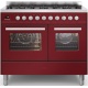 Aragaz Lofra RBI66MFT/CI, 60x60 cm, gaz, 4 arzatoare, grill, aprindere electronica, timer, crem