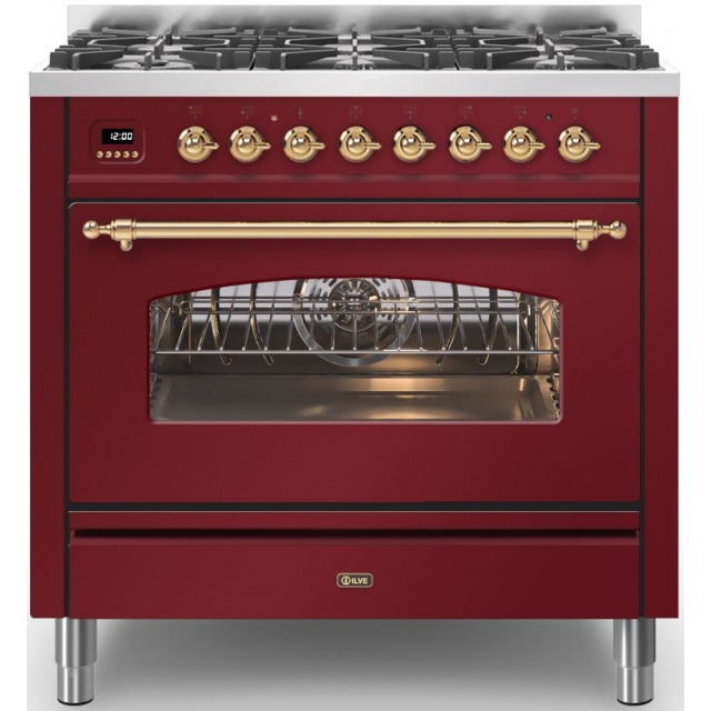 Aragaz Lofra RBI66MFT/CI, 60x60 cm, gaz, 4 arzatoare, grill, aprindere electronica, timer, crem