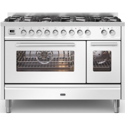 Aragaz Lofra RBI66MFT/CI, 60x60 cm, gaz, 4 arzatoare, grill, aprindere electronica, timer, crem
