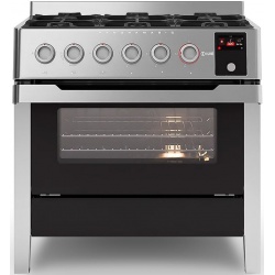 Aragaz Lofra RBI66MFT/CI, 60x60 cm, gaz, 4 arzatoare, grill, aprindere electronica, timer, crem