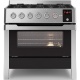 Aragaz Lofra RBI66MFT/CI, 60x60 cm, gaz, 4 arzatoare, grill, aprindere electronica, timer, crem