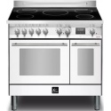 Aragaz LOFRA ITALY VENEZIA PBPG96WMFT/5I, 90X60cm, 5 zone cu inductie, cuptor electric , grill, timer, alb