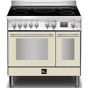 Aragaz LOFRA ITALY VENEZIA PBIG96WMFT/5I, 90X60cm, 5 zone cu inductie, cuptor electric , grill, timer, crem