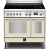 Aragaz Lofra RBI66MFT/CI, 60x60 cm, gaz, 4 arzatoare, grill, aprindere electronica, timer, crem