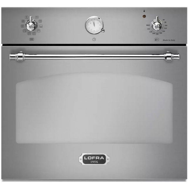 Aragaz Lofra RBI66MFT/CI, 60x60 cm, gaz, 4 arzatoare, grill, aprindere electronica, timer, crem