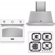 Aragaz Lofra RBI66MFT/CI, 60x60 cm, gaz, 4 arzatoare, grill, aprindere electronica, timer, crem
