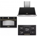 Aragaz Lofra RBI66MFT/CI, 60x60 cm, gaz, 4 arzatoare, grill, aprindere electronica, timer, crem