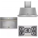 Aragaz Lofra RBI66MFT/CI, 60x60 cm, gaz, 4 arzatoare, grill, aprindere electronica, timer, crem
