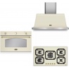Aragaz Lofra RBI66MFT/CI, 60x60 cm, gaz, 4 arzatoare, grill, aprindere electronica, timer, crem