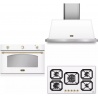 Aragaz Lofra RBI66MFT/CI, 60x60 cm, gaz, 4 arzatoare, grill, aprindere electronica, timer, crem