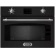 Cuptor cu microunde incorporabil Lofra Dolce Vita, 60x46cm, 6 functii gatire, 38 l, gril, Negru mat