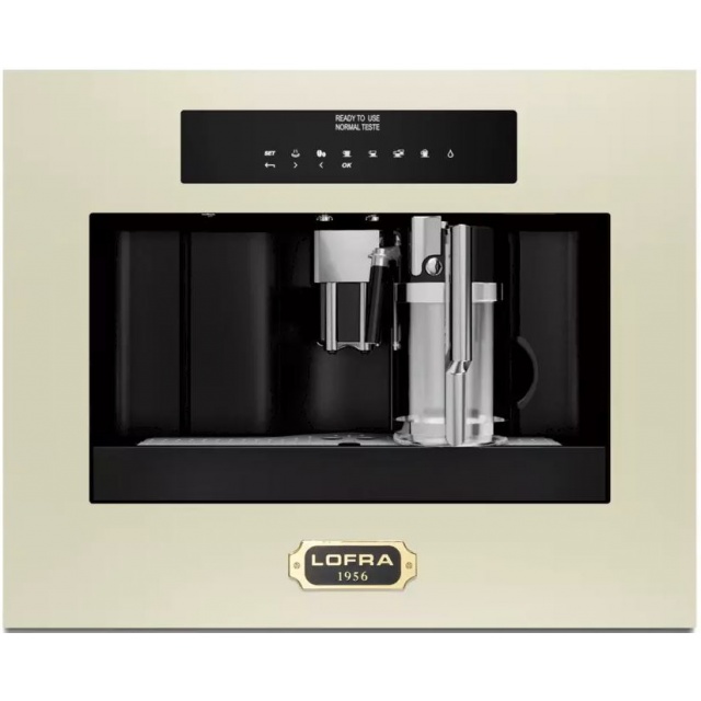 Aragaz Lofra RBI66MFT/CI, 60x60 cm, gaz, 4 arzatoare, grill, aprindere electronica, timer, crem